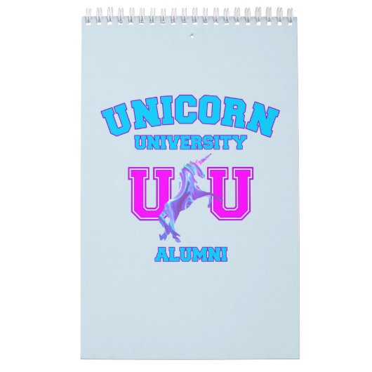 Universiteit van Unicorn Kalender (Hoes)