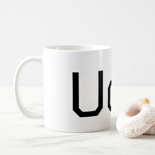 Universiteit van UoA Koffiemok (Met donut)