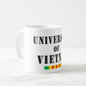Universiteit van Vietnam stencil mok (Voorkant links)