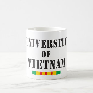 Universiteit van Vietnam stencil mok
