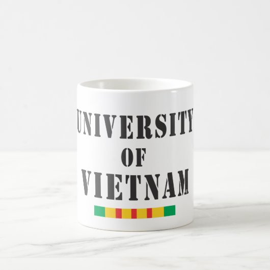 Universiteit van Vietnam stencil mok (Center)