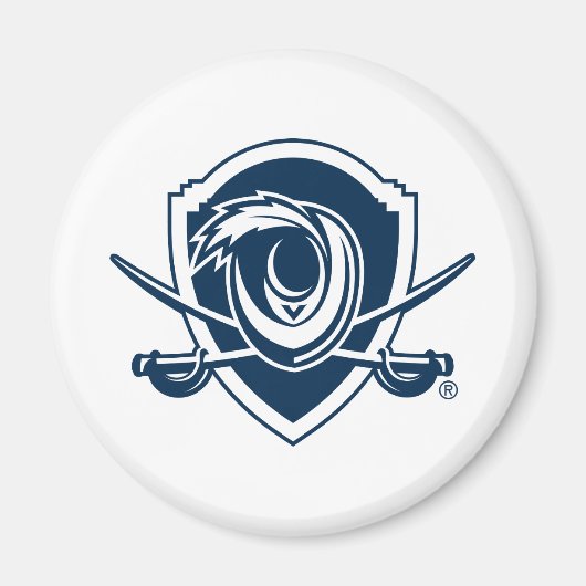 Universiteit van Virginia | Cavalier Shield Magneet (Voorkant)
