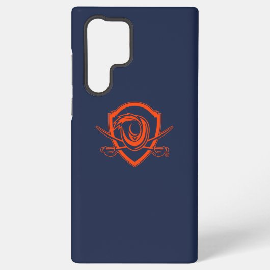 Universiteit van Virginia | Cavalier Shield Samsung Galaxy Hoesje (Achterkant)