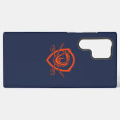 Universiteit van Virginia | Cavalier Shield Samsung Galaxy Hoesje (Achterkant horizontaal)