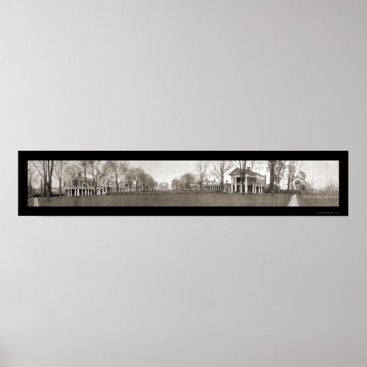 Universiteit van Virginia Foto 1911c Poster (Voorkant)