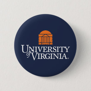 Universiteit van Virginia Ronde Button 5,7 Cm