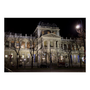 Universiteit van Wenen Oostenrijk Perfect Poster