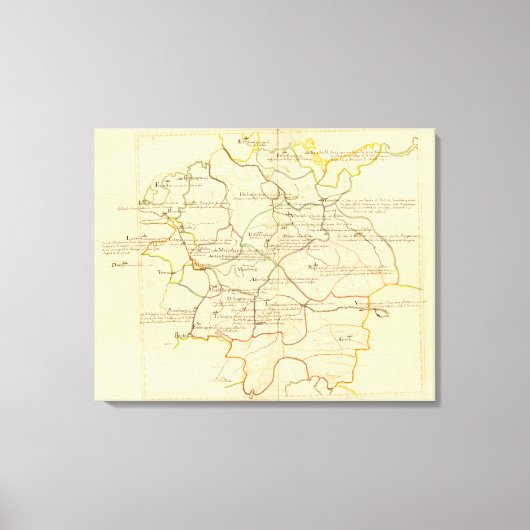 Universiteiten in Oostenrijk en Tsjechië Canvas Afdruk (Voorkant)