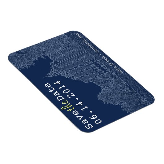 Universiteitsstudentenopslag De datum opslaan Magneet (Rechterzijde)