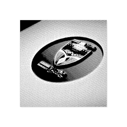 Universiteitszegel Rubberstempel (Afrduk)