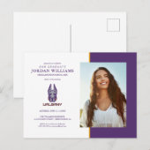 University at Albany Great Danes Aankondigingskaart (Voorkant / Achterkant)