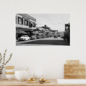 University Avenue in Seattle, Washington Poster (Keuken)