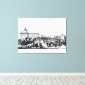 University College School, Londen, 1835 Canvas Afdruk (Insitu (Houten vloer))