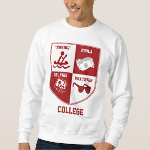 University Crest Parody College Athletic Design Trui