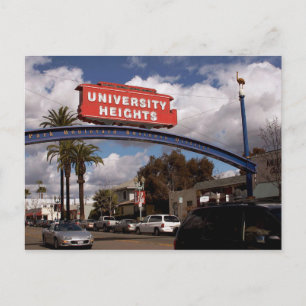 University Heights, San Diego Carte postale