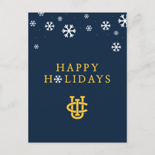 University of California, Irvine Logo Feestdagenkaart
