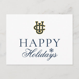 University of California, Irvine Logo Feestdagenkaart