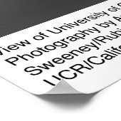 University of California, Santa Cruz, Ansel Adams Poster (Hoek)