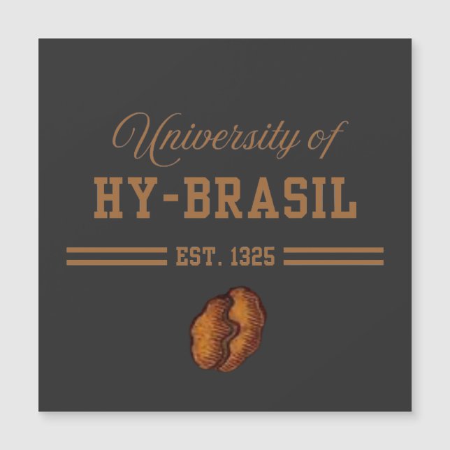 University of Hy-Brasil, Est. 1325 (Voorkant)