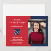 University of Mississippi | Script M Aankondiging (Voorkant / Achterkant)