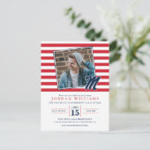 University of Mississippi | Script M Aankondigingskaart (Staand voorkant)