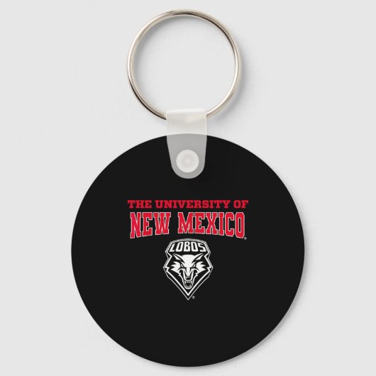 University Of New Mexico Unm Lobos Ncaa Unm&#; Sleutelhanger (Voorkant)