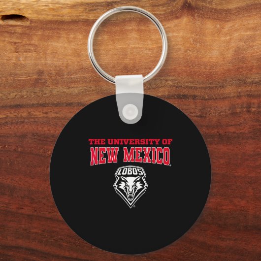 University Of New Mexico Unm Lobos Ncaa Unm&#; Sleutelhanger (Voorkant)