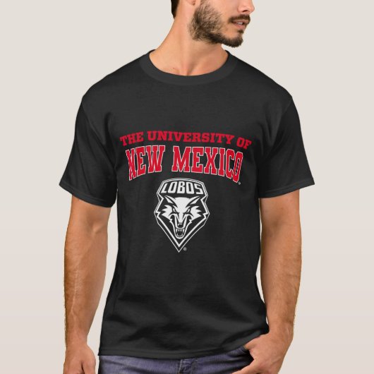 University Of New Mexico Unm Lobos Ncaa Unm&#; T-shirt (Voorkant)