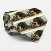 University of Rhode Island Providence 1906  Stropdas (Opgerold)