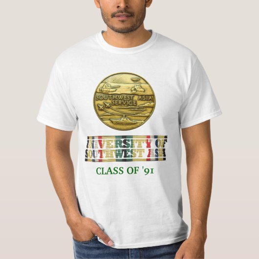 University of Southwest Asia Class Shirt (Voorkant)
