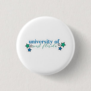 University of West Florida Gameday Knop Ronde Button 3,2 Cm