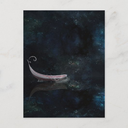 universum briefkaart (Voorkant)