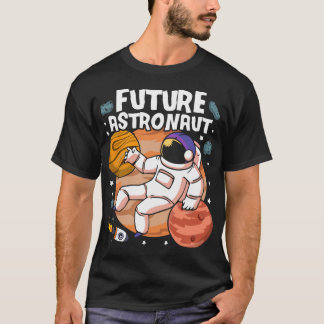 Universum Planeten Ruimtewetenschap Astronomie Lie T-shirt