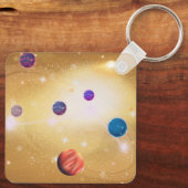 universum sleutelhanger (Achterkant)