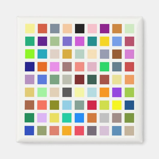 Universum van kleuren, de regenboog & meer - 81 ti magneet (Voorkant)