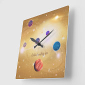 universum vierkante klok (Hoek)