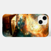 Universum voor het diner Case-Mate iPhone case (Achterkant (horizontaal))