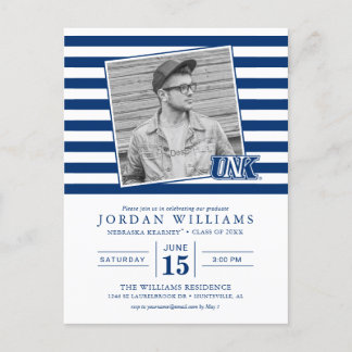 UNK Lopers Afgestudeerd Aankondigingskaart