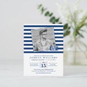 UNK Lopers Afgestudeerden Aankondigingskaart (Staand voorkant)