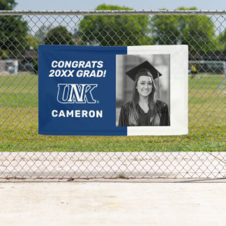 UNK Lopers Afstuderen Spandoek