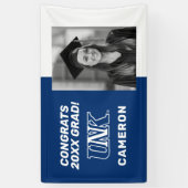 UNK Lopers Afstuderen Spandoek (Verticaal)