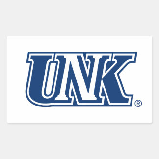 UNK | Universiteit van Nebraska te Kearney Rechthoekige Sticker