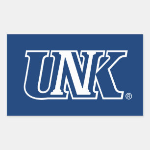 UNK   Universiteit van Nebraska te Kearney Rechthoekige Sticker