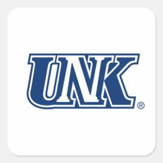 UNK | Universiteit van Nebraska te Kearney Vierkante Sticker