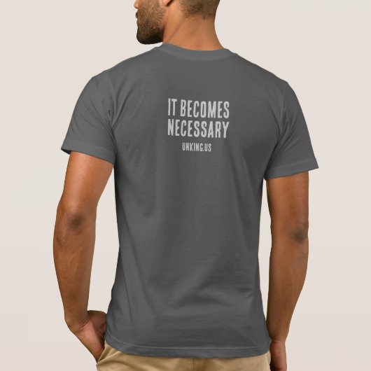 UNKING.US T-shirt (Achterkant)