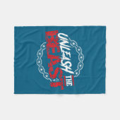 Unleahe _ Gym Mode Fitness Motivation Wer  Fleece Deken (Voorkant (Horizontaal))