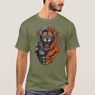 Unleash the Beast: Fury of the Fire Lion is het ve T-shirt