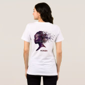 Unleashed_Power_Divine_Spirit. Tri-Blend Shirt (Achterkant volledig)