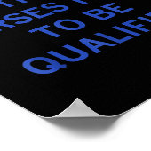 Unlike Liticians Nurses Funny Need To Be Qualified Poster (Hoek)