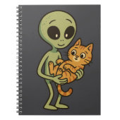 Unlikely Intergalactic Friends Notitieboek (Voorkant)